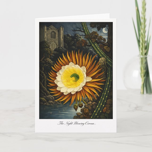Carte Le Cereus de Nuit — Réinterprétation Botanique Mod (Devant)