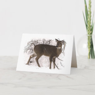 Carte Le Cerf de la neige Dia del Padre