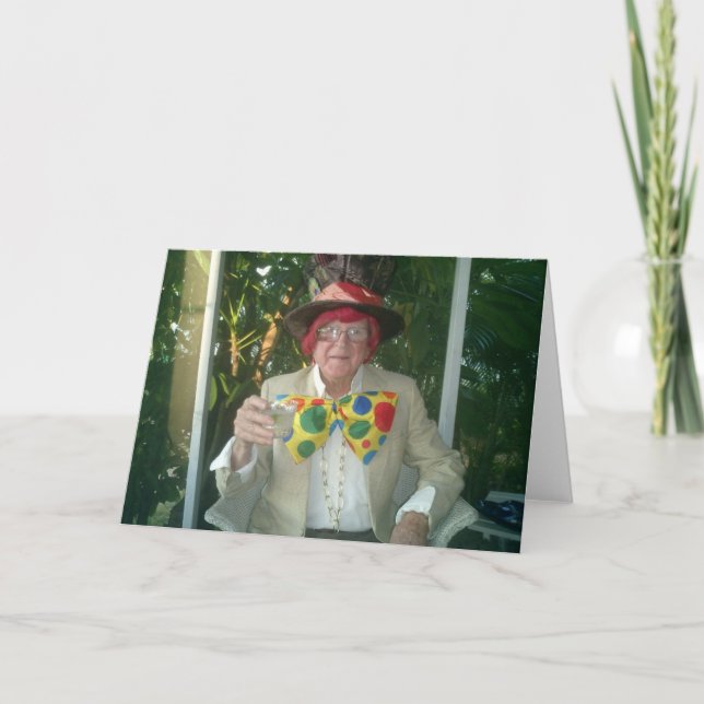 Carte Le chapelier fou, William Crosland, Halloween 2012 (Devant)