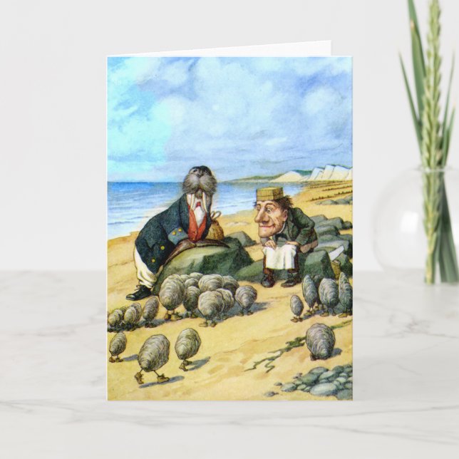 Carte Le charpentier et le morse (Devant)