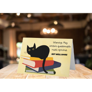 Carte Le chat peut avoir tort, prends soin de toi