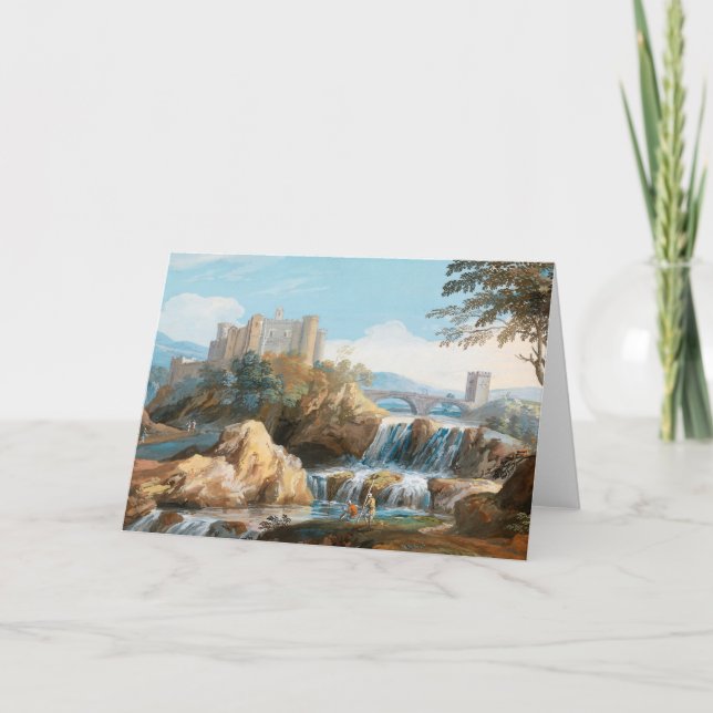 Carte Le château d'Orsini | Giovanni Battista Busiri (Devant)