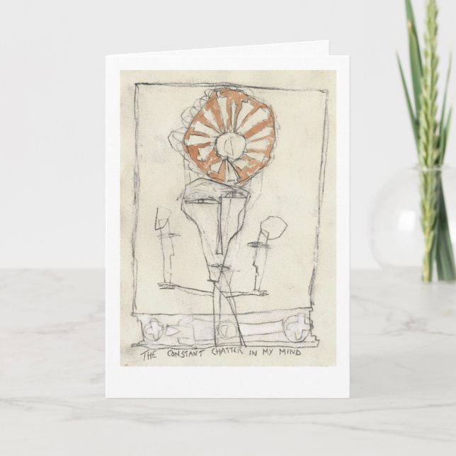 Carte Le chatter constant. (Devant)