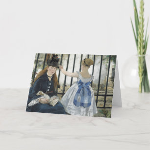 Carte Le chemin de fer   Édouard Manet