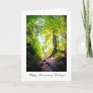 Carte Le chemin semble le plus abrupt, Happy Anniversay 