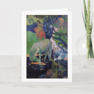 Carte Le Cheval Blanc, Gauguin