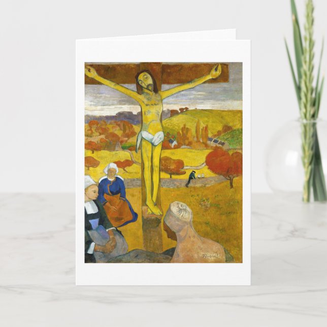 Carte Le Christ Jaune, Gauguin (Devant)