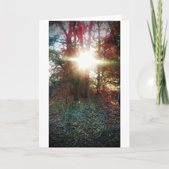 Carte Le Ciel Laissez Votre Lumière S'Éclater (Devant)