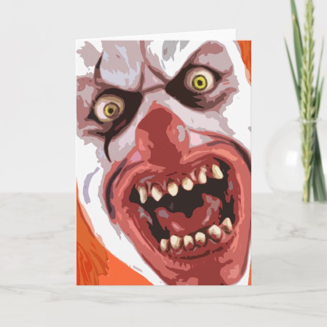 Carte Le Clown officiel Macabre - M. Déplaisant- (Devant)