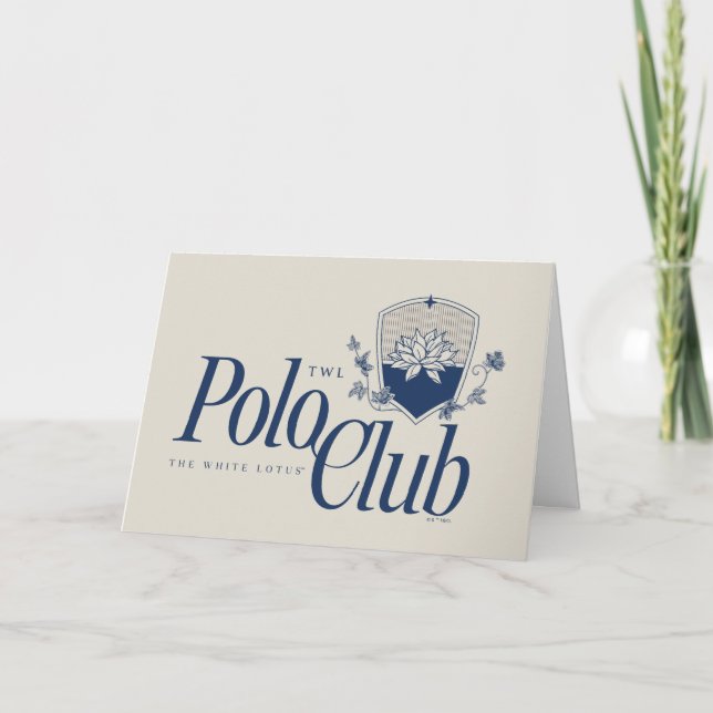 Carte Le Club White Lotus Polo (Devant)