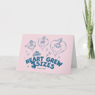 Carte Le cœur du Grinch a grandi de 3 tailles