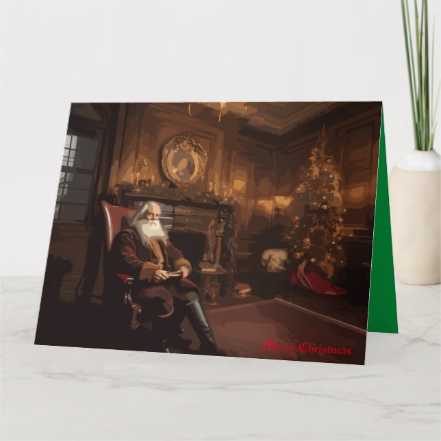Carte Le Coin Coquet du Père Noël (Devant)