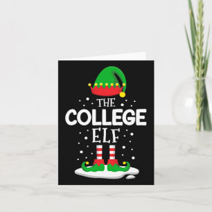 Carte Le collège Elf Christmas Family Corresponfit tenue