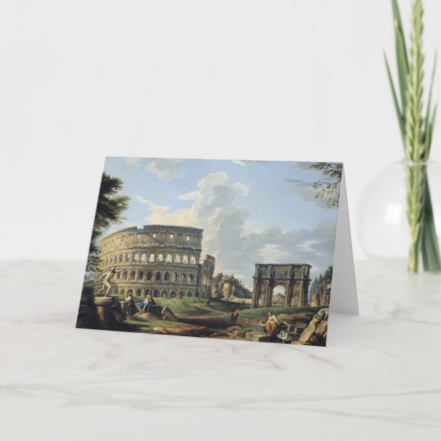 Carte Le Colosseum et la voûte de Constantine (Devant)