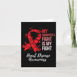 Carte Le combat de ma fille est mon combat Sensibilisati