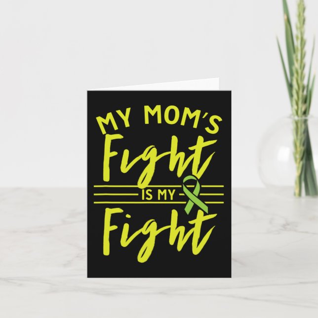 Carte Le combat de maman est ma lutte Conscience de la m (Devant)