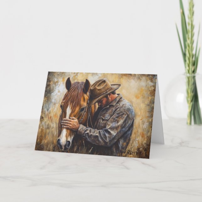 Carte Le confort et la paix de l'Ouest depuis les plaine (Devant)