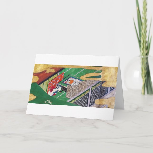 Carte Le Conte de Genji, Tawaraya Sotatsu (Devant)