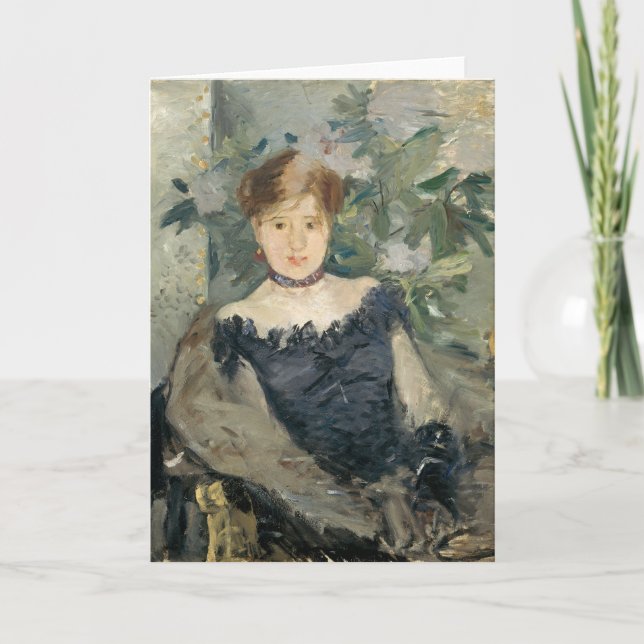 Carte Le Corsage Noir | Berthe Morisot (Devant)