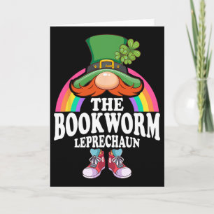 Carte Le costume de lutin bibliophile de la Saint-Patric