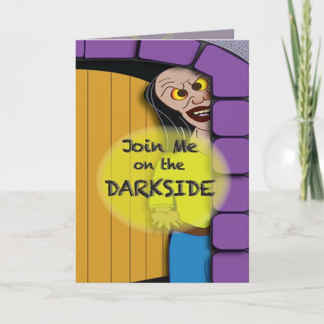 Carte Le côté sombre d'Halloween (Devant)