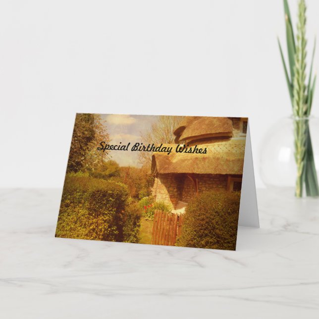 Carte Le Cottage Garden. (Devant)