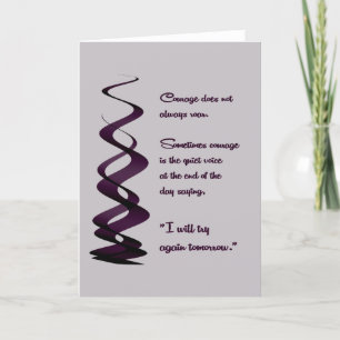 Carte Le Courage N'Est Pas Toujours Roar