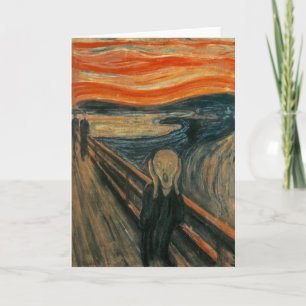 Carte Le cri d'Edvard Munch