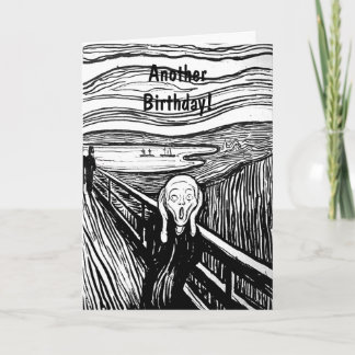 Carte Le cri d'Edvard Munch