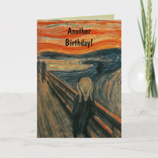Carte Le cri d'Edvard Munch