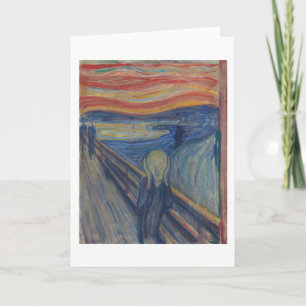 Carte Le cri, Edvard Munch