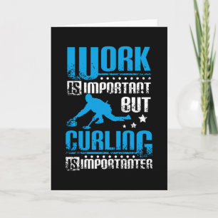Carte Le curling est plus important