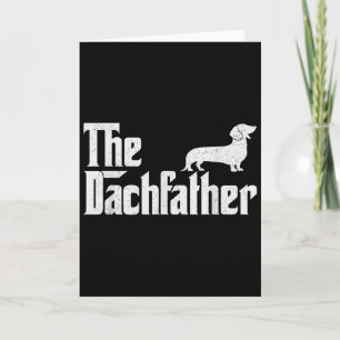 Carte Le Dachshund Drôle Cadeaux De Chien Wiener Pour Le