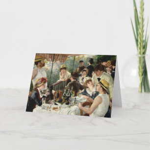 Carte Le déjeuner de la fête nautique