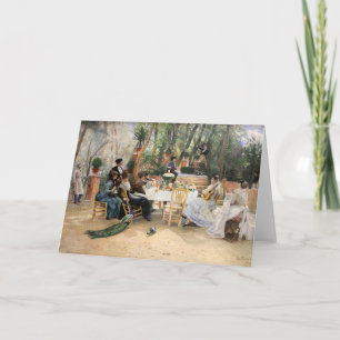 Carte Le déjeuner des artistes scandinaves   Hugo Birger