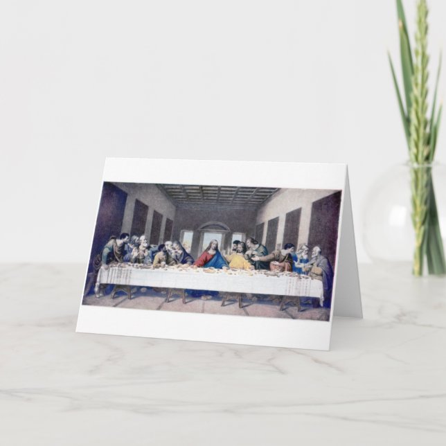 Carte Le Dernier souper (Devant)