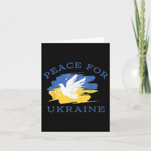 Carte Le Drapeau Paix Pour L'Ukraine Je Me Trouve Avec L