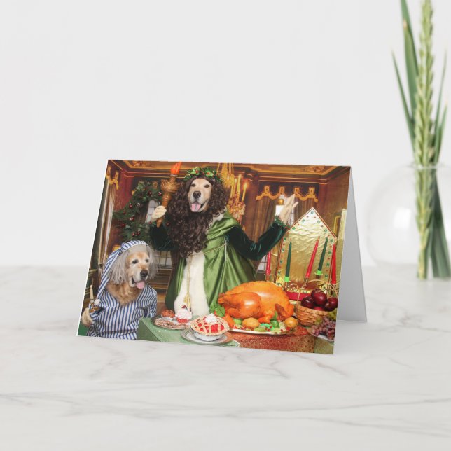 Carte Le Fantôme de Noël des trieurs d'or (Devant)