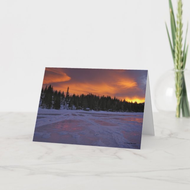Carte Le feu et glace par Doug Bennett (Devant)