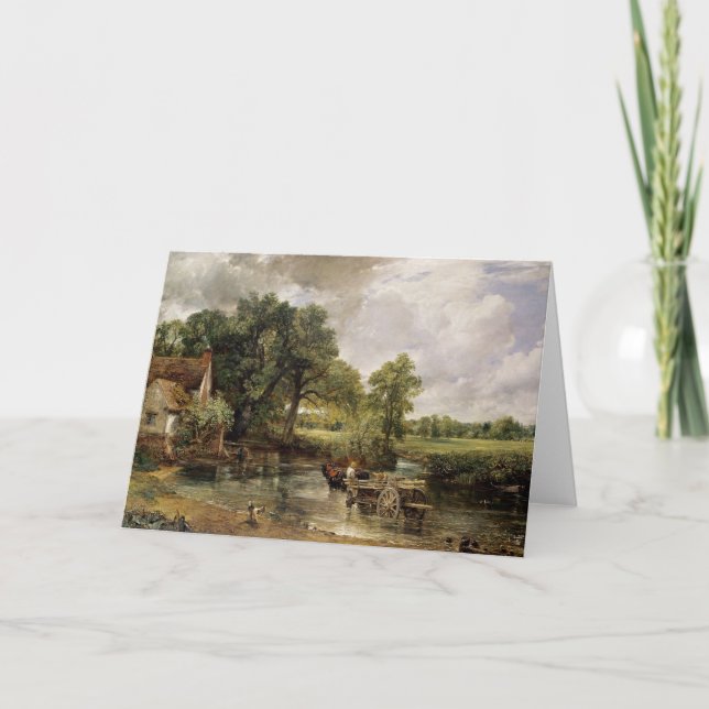 Carte Le foin Wain, 1821 (Devant)