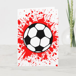 Carte le football splat.