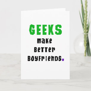 Carte Le geeks fait de meilleurs amis