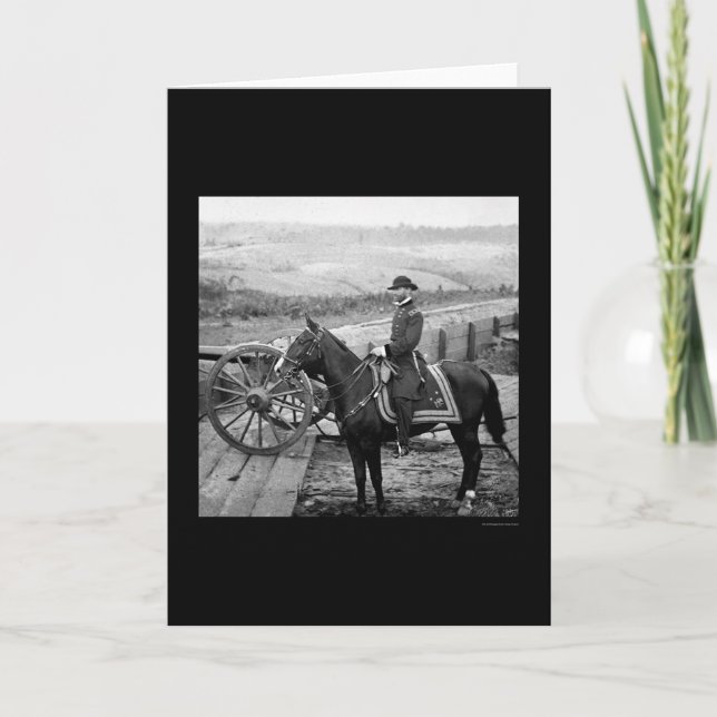 Carte Le Général William Tecumsah Sherman 1864 (Devant)