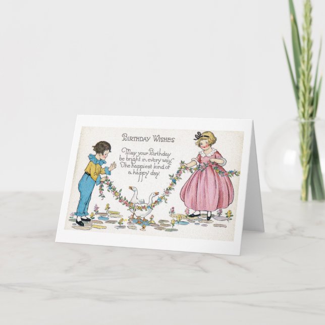 Carte Le genre d'anniversaire le plus heureux (Devant)