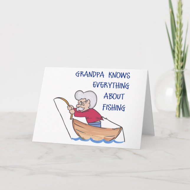 Carte Le grand-papa sait (Devant)