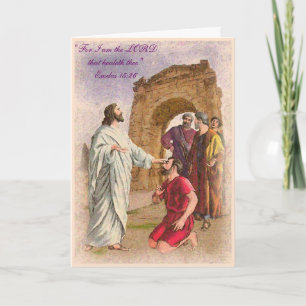 Carte Le grand Physcician guérissant et obtiennent la