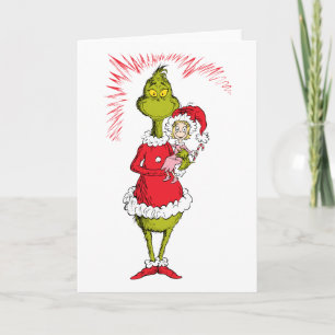 Carte Le Grinch retient Cindy Lou Who