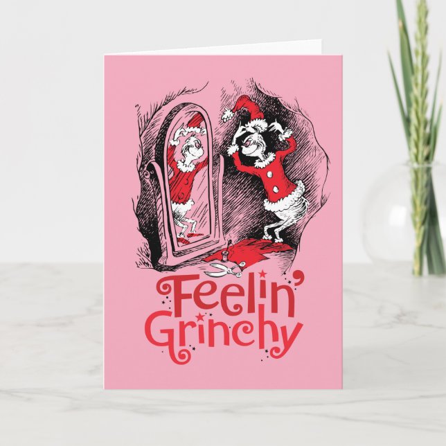 Carte Le Grinch | Sentiment Grincheux (Devant)