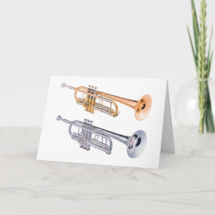 Cartes De Vœux Trompette Zazzle Fr