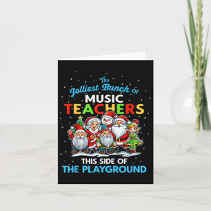 Carte Le groupe le plus joyeux de professeurs de musique